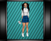 BackToSchool Skirt- BLUE