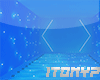 T-Blue neon ambiant