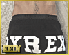 KEIN: Black Pyrex Shorts