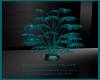 Teal Potted Plant 2