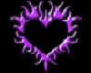 Purple Tribal Heart