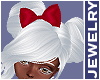 ♠ Red Hair Bow