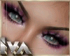 Iva purple makeup