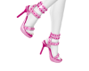 FL🦊Pink love heels