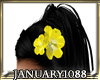 hair flower Yellow