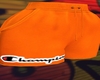 Orange Stem Champ Shorts