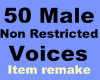 %)50+invisible male