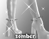s! white spikey boots
