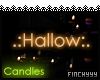 .:Hallow:. Candles