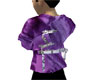 purple straight jacket M