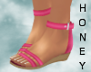 *h* Sommer Sandals Pink