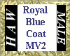 Royal Blue Coat MV2