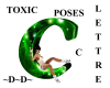 Lettre C Toxic (poses)