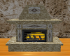 Lt. Tan Marble fireplace