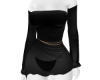 black soft dress