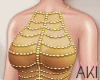 Aki Gold Pearl Dress
