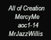 All Of Creation -MercyMe