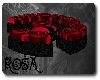 RD Red Rose Chat Couch