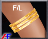 AF. Gold Armband F/L