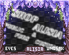 ⟡ Shop Alisia Sign