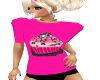 .D. cupcake child shirt