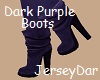 Low Boot Dark Purple