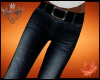 (M) Straight Jeans Dark
