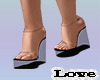 Transparent sandals