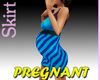 Blue Stripe Pregnant