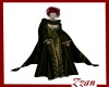 wicca cloak green