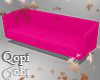 Modern Deep Pink Couch