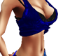blue boob top