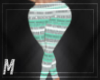 Teal Azteca Legging Slim
