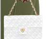 S. CC Handbag / White