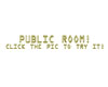 ~D~ PublicRoom Sticker