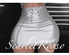 White Leather Skirt RLL