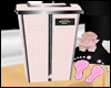 Her Diaper Pail Pink