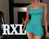 Basic T Dress Teal RXL
