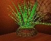 Green Plant W/ Br vase