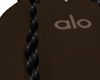 alo hoodie brwn