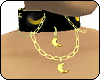 Gold Crescent Collar