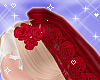 Bride Veil Red