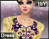 [SY]floral anarkali