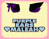 ✧ Purple Ears ✧