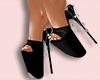 Valentines Black Heels