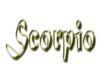 Scorpio in yellow