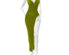 olive elegant gown