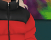 (F) Puffer Black & Red