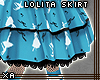 ☆ Blue Lolita Skirt