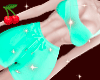 C. Bre green outfit